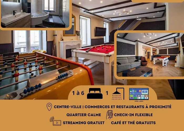 Duplex Jeanne D\'Arc Billard Baby Logements Insolites