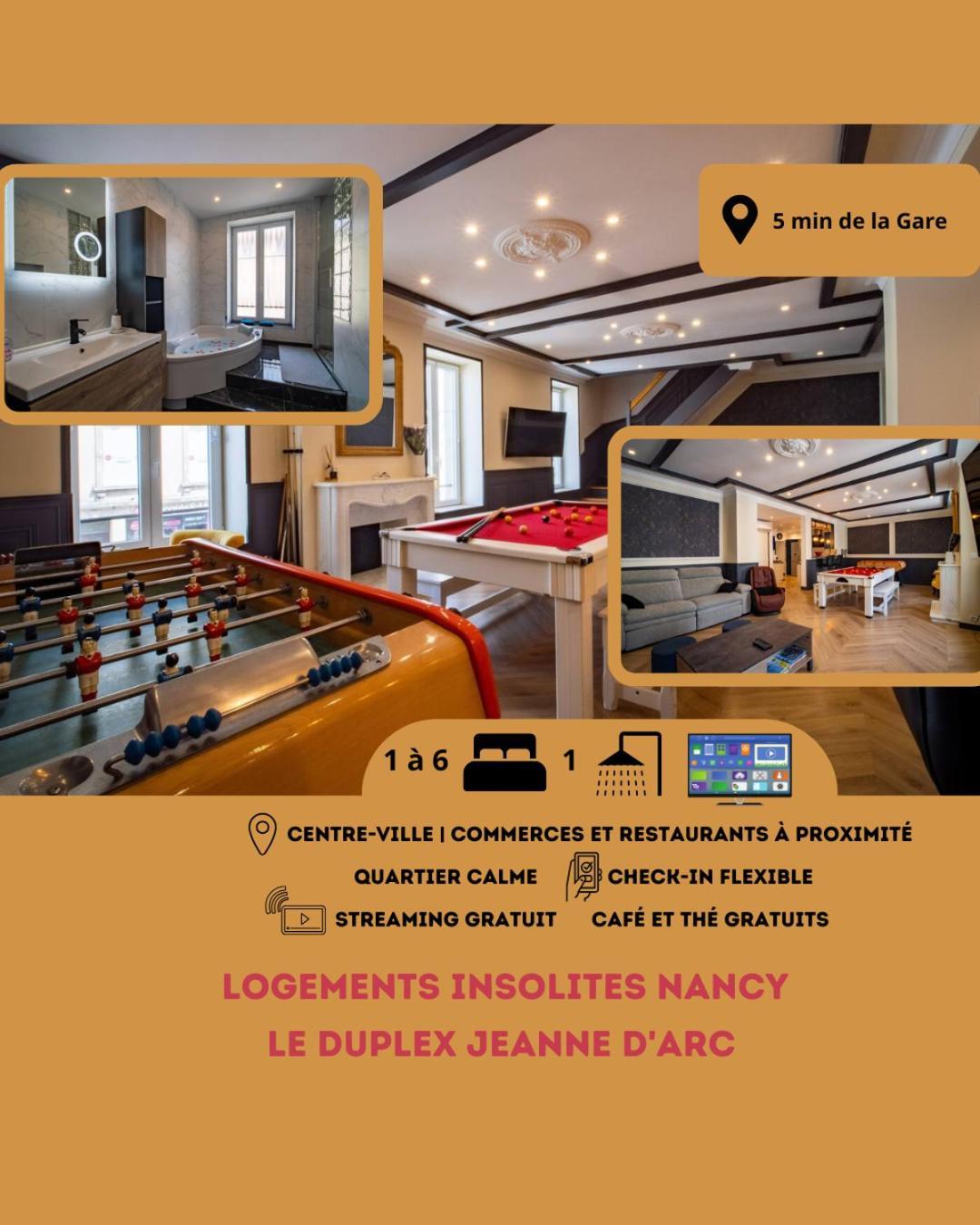 Duplex Jeanne D'arc Billard Baby Insolites *